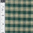 thumbnail image 1 of Textile Creations 123 Rustic Woven Fabric- Natural Plaid Green- 15 yd., 1 of 1