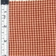 thumbnail image 1 of Textile Creations 140A Rustic Woven Fabric- Small Check Red- 15 yd., 1 of 1