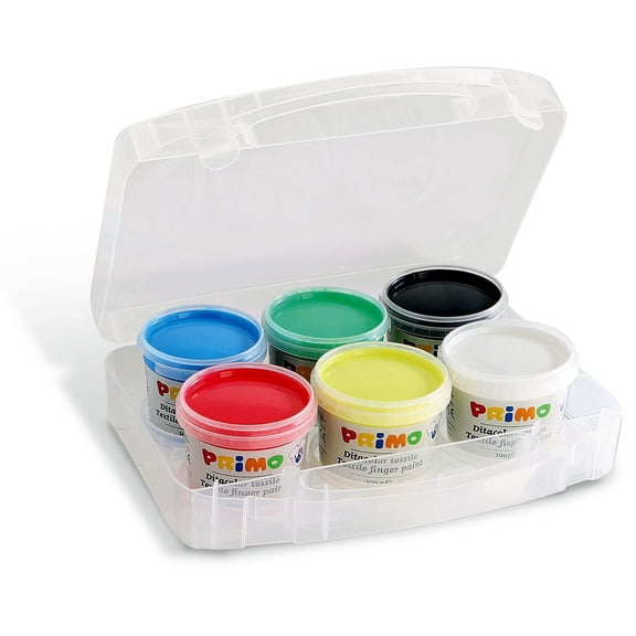 Textile Finger Paints (6 Colours)