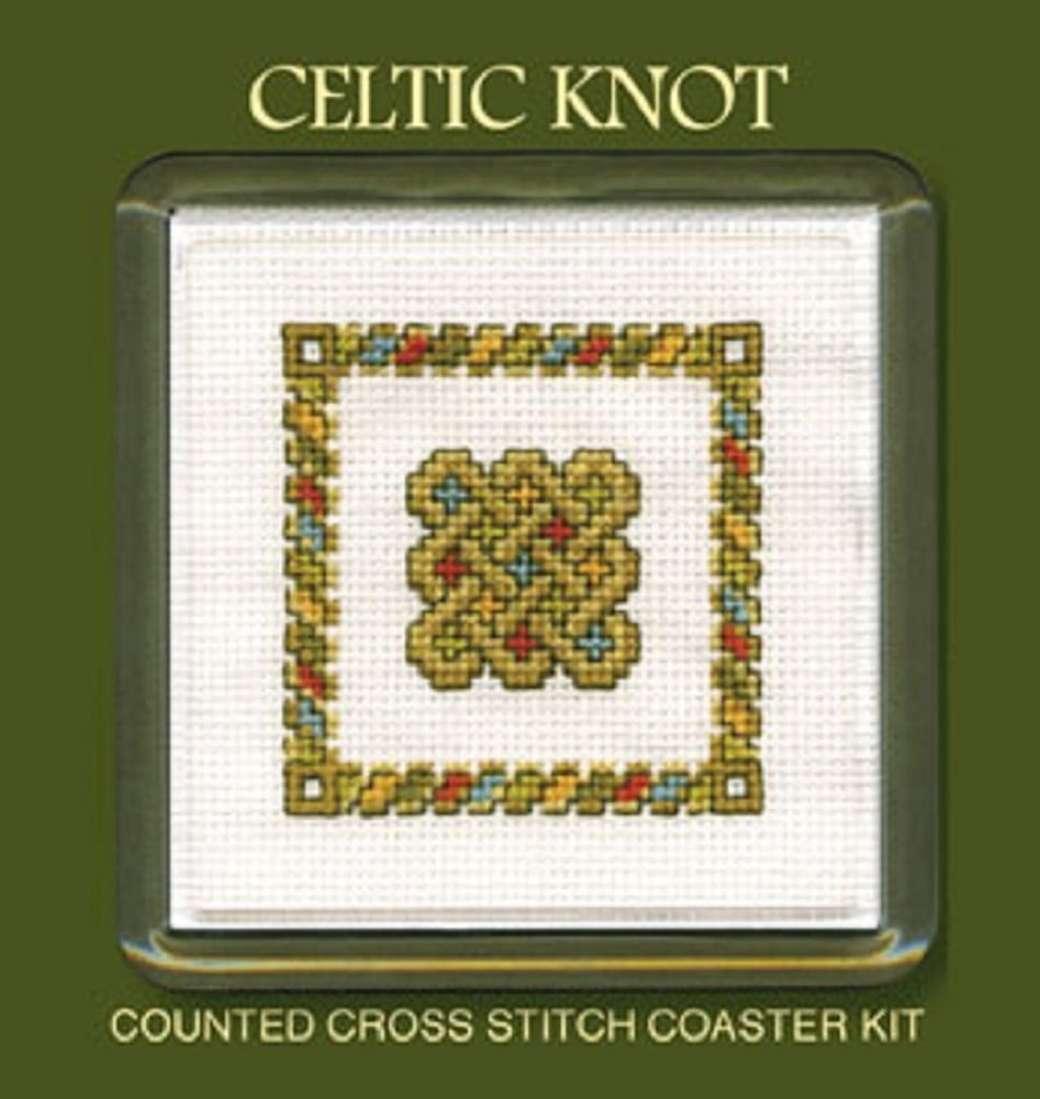 Textile Heritage Coaster Kit Celtic Knot Walmart Business Supplies