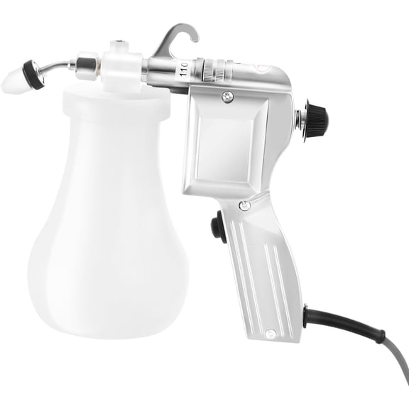 Textile Spot Cleaning Gun, 110V Portable Electric Decontamination Tool, 0.65L Adjustable Pressure Cleaning Spray Gun, Spot Removal Machine for Knitting, Printing, Dyeing, Clothing