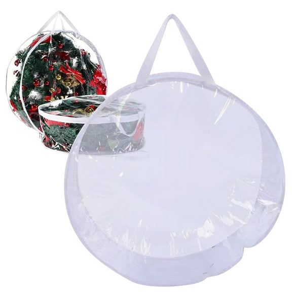 Textile Storage for Home Pvc, Home Textile Storage 1 Storage Bag (White-B)