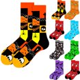 thumbnail image 1 of Textilo Adult Casual Halloween Printed Knee High Socks for Women Men Holiday Fun, 1 of 3