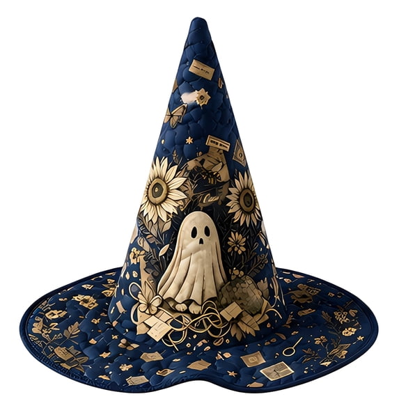 Textilo Funny Witch Hat Halloween Hat Skull Hats Cosplay Party Accessory For Adults Halloween Cap