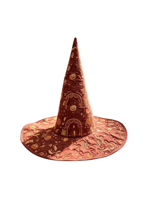 Witch Hats for Women Halloween Party Decoration Witch Accessories Cosplay Party Hat 18Inch Witches Hat,Steampunk Gothic Hats,Exquisite and Funny