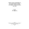thumbnail image 1 of Pre-Owned Texts and Calendars : An Analytical Guide to Serial Publications, 1957-1982 (Hardcover) 9780861931002, 1 of 1