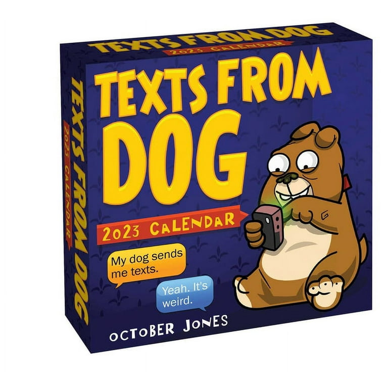 Texts From Dog 2025 Calendar bambi matilda