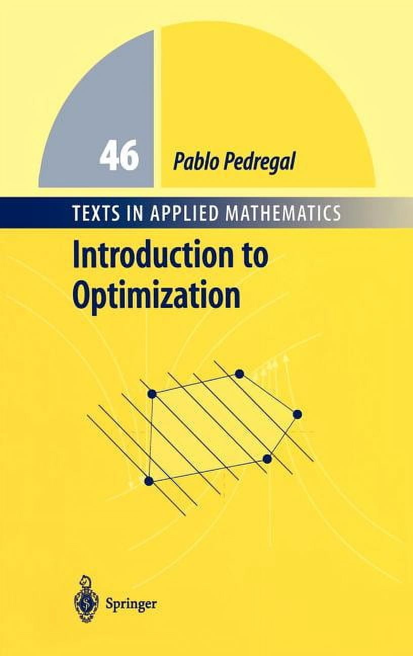 Texts in Applied Mathematics Introduction to Optimization, Book 46 ...