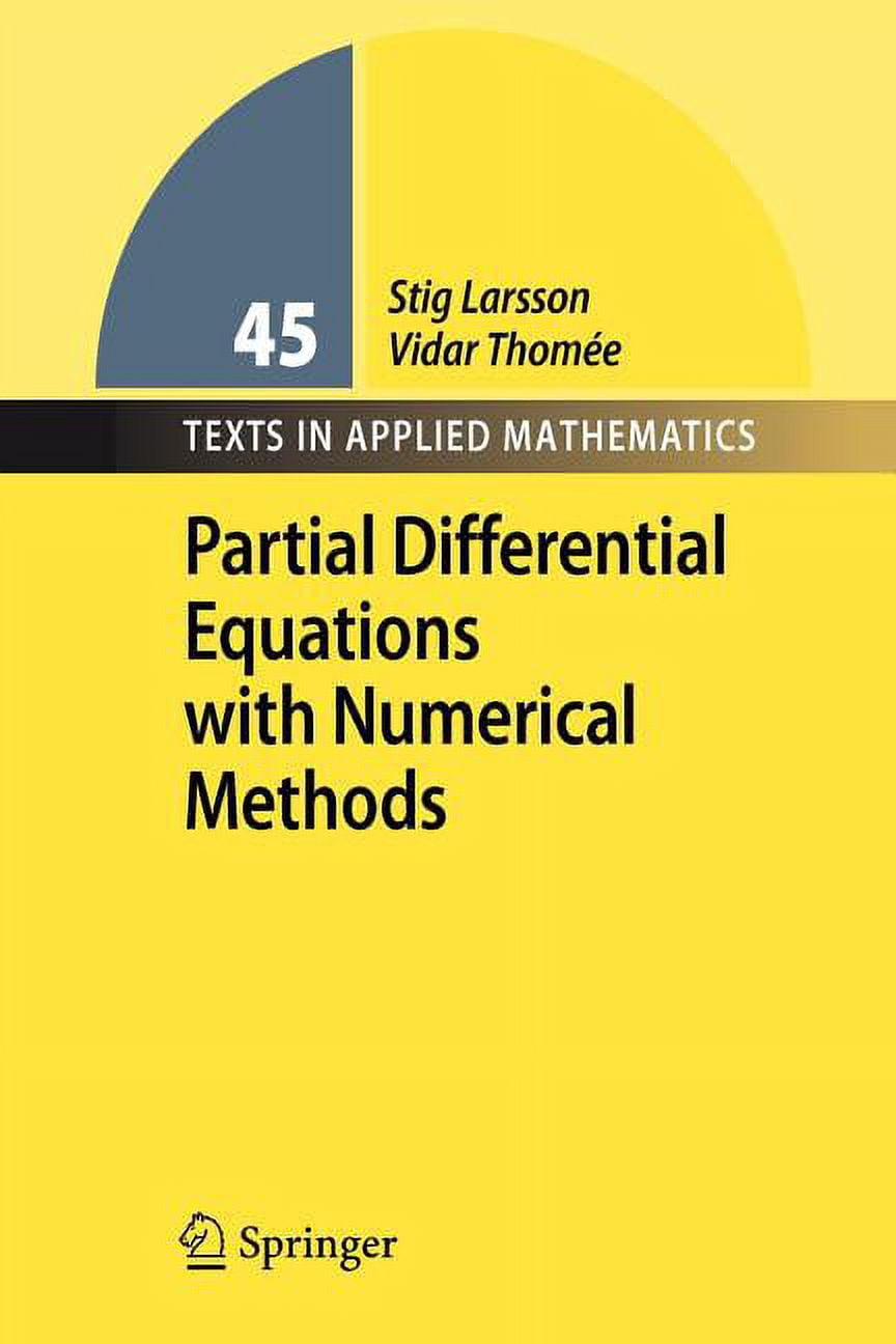 Texts in Applied Mathematics Partial Differential Equations with ...