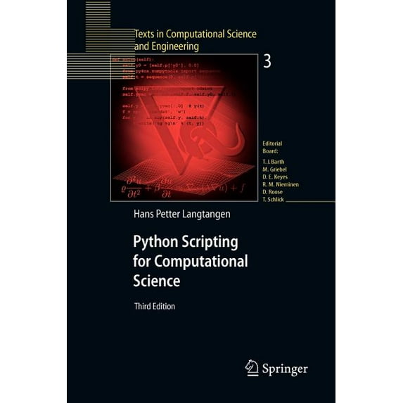 Texts in Computational Science and Engin Python Scripting for Computational Science, Book 3, (Paperback)