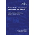 thumbnail image 1 of Texts in Computing: Acts of the Progamme Sematics and Syntax (Paperback), 1 of 1