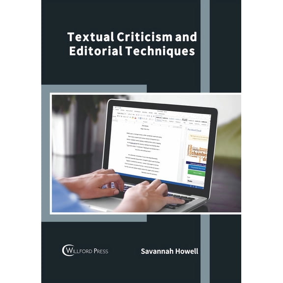 Textual Criticism and Editorial Techniques, (Hardcover)