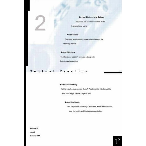 Textual Practice V10 Issue 2, (Paperback)