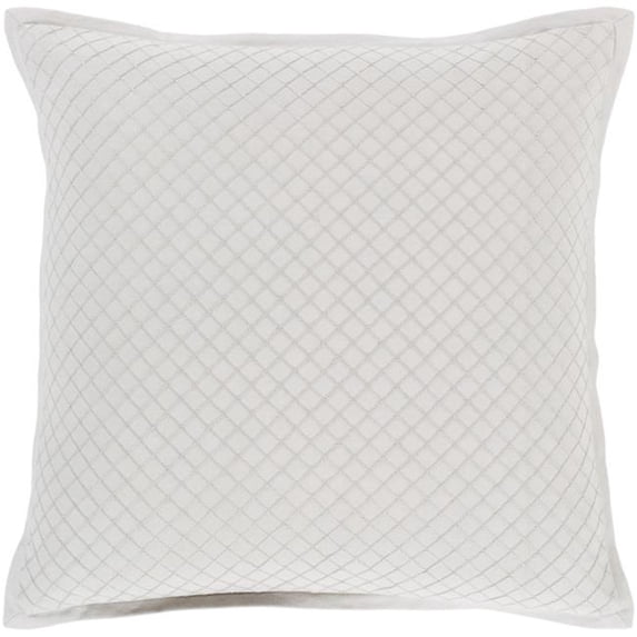 Textural HMD002-1818D Square 18" x 18" Pillow Cover + Down Insert