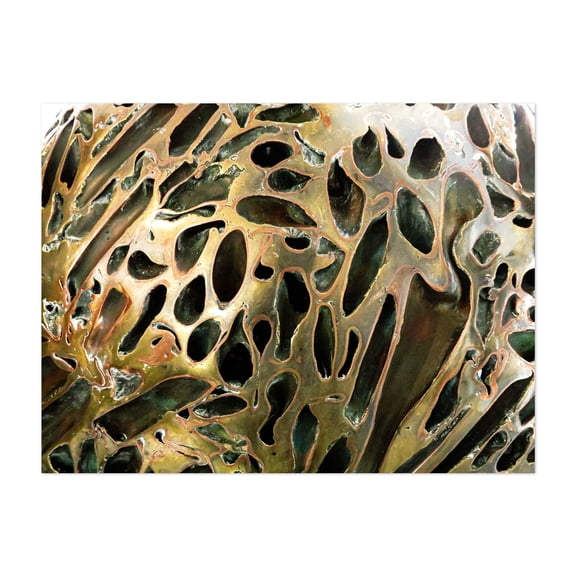 Texture - Brooklyn New York Photography Abstract Modern Art Geometric Surrealism Pattern Industrial Unframed Wall Art Print 36 x 48 inches