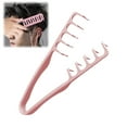 thumbnail image 1 of Texture Comb, Grey Volumizing Hair Styling Comb, Men Women Roots Volume Tool for Textured Hair, Daily Grooming Accessory for All Hair Lengths (Pink), 1 of 5