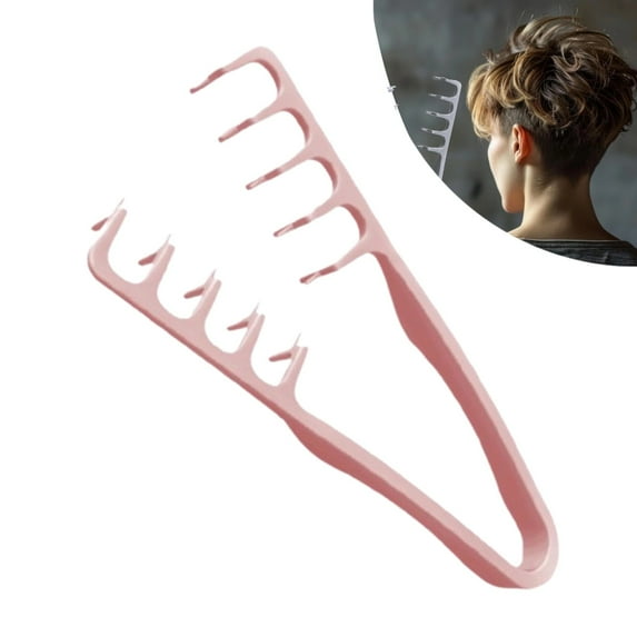 Texture Comb, Men Women Hair Styling Comb for Roots Volume & Texture, Perfect for Daily Grooming, Party Hairstyles, Salon Use – All Hair Types Friendly