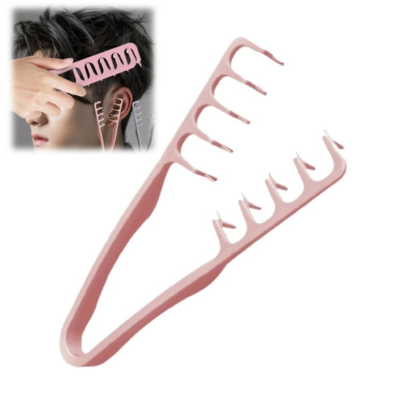 Texture Comb, Men Women Hair Styling Comb for Roots Volume & Texture, Perfect for Daily Grooming, Party Hairstyles, Salon Use – All Hair Types Friendly