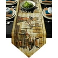 Texture Egypt Pattern Table Runner ration Home ration Table ration