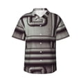 thumbnail image 1 of Texture Of Plastic Pipe Hawaiian Shirts For Men, Summer Short-Sleeve Relaxed-Fit Button-Down Shirts Xx-Large, 1 of 9