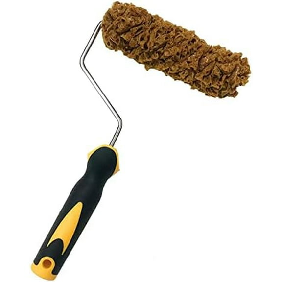 Texture Paint Rollers, Texture Pattern Paint Roller Brush | Decorate for Wall Painting Tool | Texture Sponge Paint Roller | Decor Art Painting Roller for Home Wall$$Tools & Hardware Other