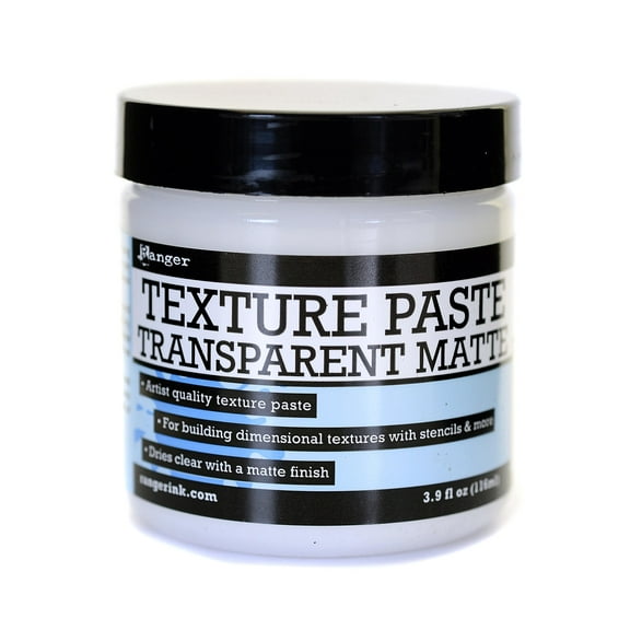 Texture Paste transparent matte, 4 oz., jar (pack of 3)
