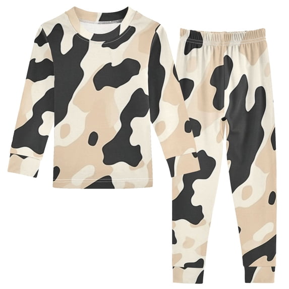Texture Pattern Design Cotton Pajamas 2 Piece Set Sleepwear Soft and Comfortable Homewear Nightwear