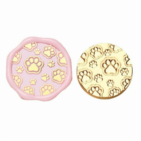 Texture Series Wax Seal Stamp Cats Sealing Wax Stamp for Envelope Decorations