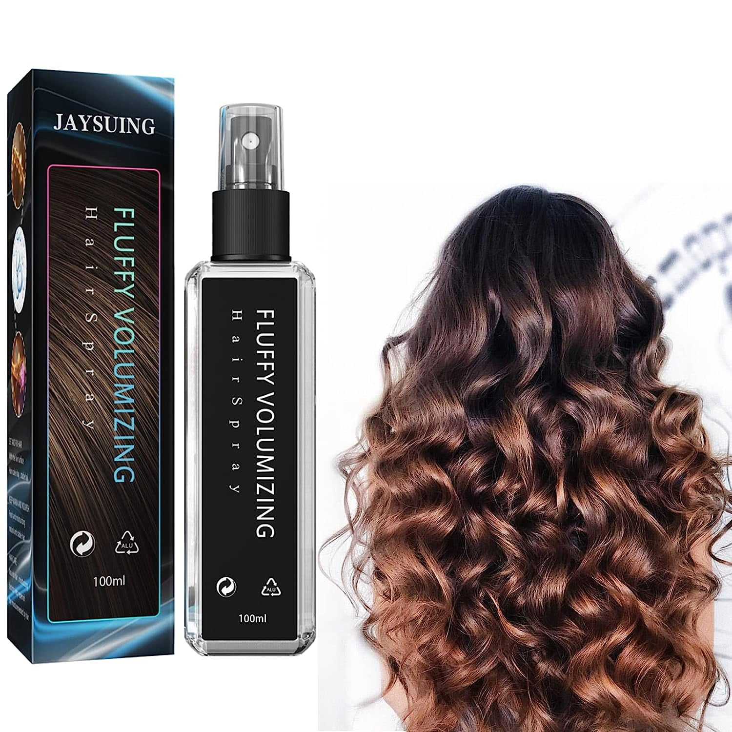 Texture Spray for Hair Volume, Glee Ice Hair Thickener Spray,Fluffy  Volumizing Hair Spray for Fine Hair and Thin Hair, Long-lasting  Bright,Instant Volumizing with Non Greasy & Non Sticky 