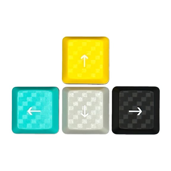 Texture Tactilities Backlit keycaps WASD Arrows Key Replacement for G813 G913 G913TKL Mechanical Keyboard