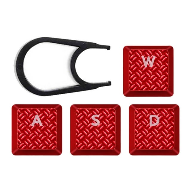 Texture Tactility Backlit keycaps WASD Keys Replacement for Logitech