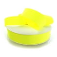 thumbnail image 1 of Textured 1.5" Grosgrain Ribbon Solid Neon Yellow 100 Yard, 1 of 2