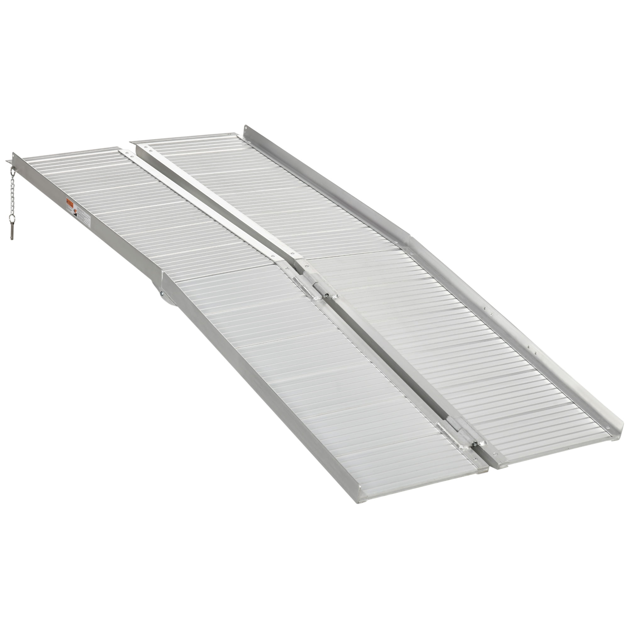 Textured Aluminum Folding Wheelchair Handicap Ramp, 6' - Walmart.com