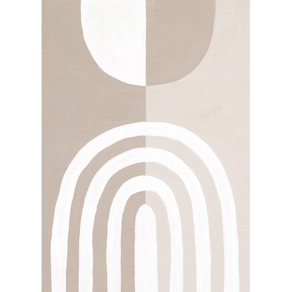 Textured Arches Print Wall Art, Modern Wall Decor For Living Room Bedroom, 8x12 UNFRAMED