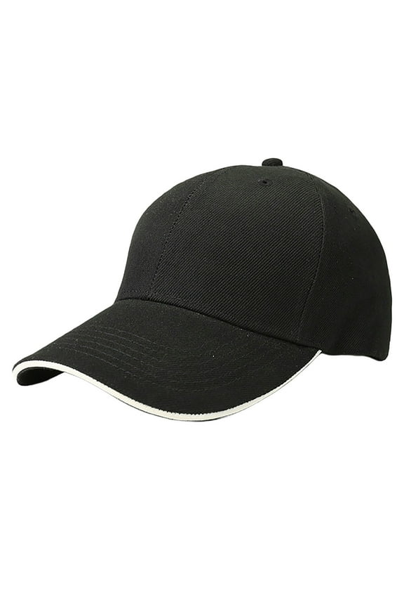 Textured Baseball Cap Lightweight Structured Crown Casual Work Hat