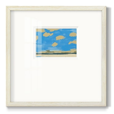 Textured Beachscape IIPremium Framed Print