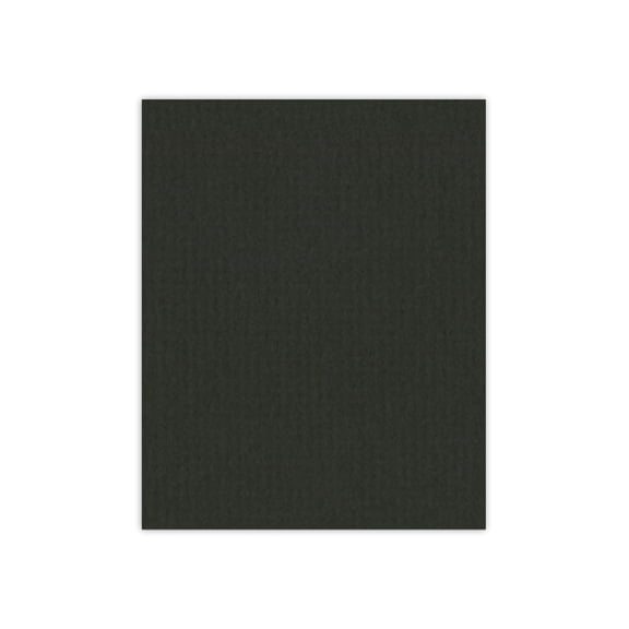 Textured Black Acid Free 11x14 Backing Board - Uncut Photo Mat Board - 1 Sheet