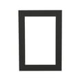 thumbnail image 1 of Textured Black Acid Free 12x18 Picture Frame Mats with White Core Bevel Cut for 11x14 Pictures -, 1 of 3