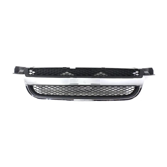 Textured Black Grille Assembly Compatible with 2007-2011 Chevrolet Aveo LS 1.6L (07-11) LT 1.6L (07-11) Emblem Provision T200 Platform Sedan Daewoo Kalos II E-TEC II Direct Fit 96648529