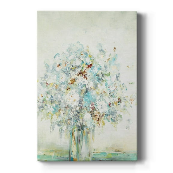 Textured Bouquet Premium Gallery Wrapped Canvas - Ready to Hang