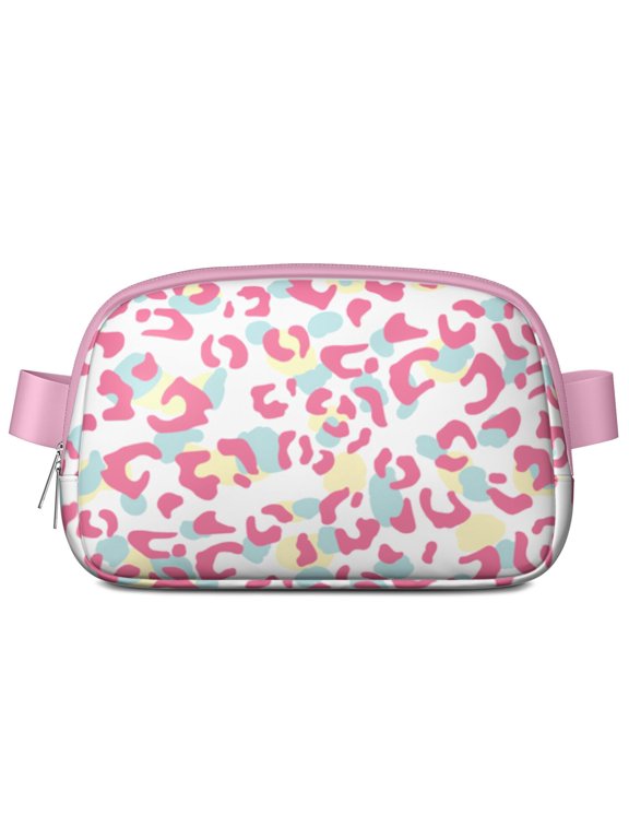 Textured Cheetah Waist Pack – Waterproof Fanny Pack with 3D Spot Design, Tactile & Fashion-Forward