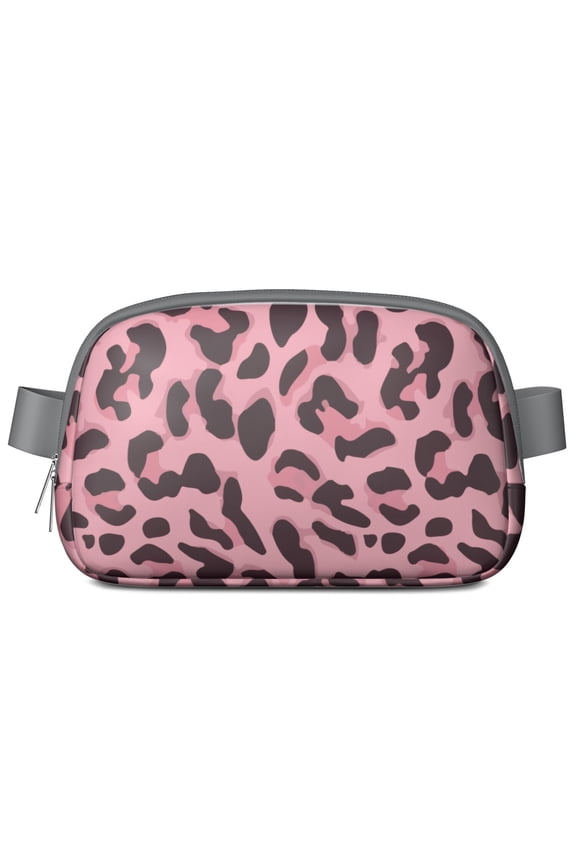 Textured Cheetah Waist Pack – Waterproof Fanny Pack with 3D Spot Design, Tactile & Fashion-Forward