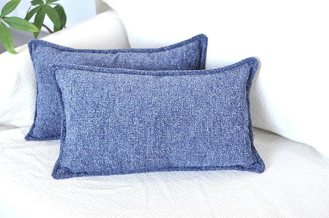Small blue throw pillows sale