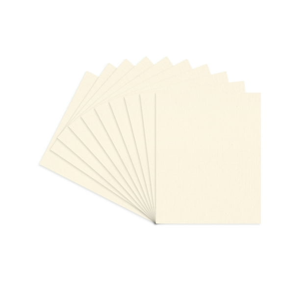 Textured Cream Acid Free 16x20 Backing Board - Uncut Photo Mat Board - 50 Sheets
