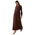 thumbnail image 1 of Textured Crew Neck Maxi Dress, 1 of 5