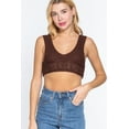 thumbnail image 1 of Textured Crop Sweater Tank Top, 1 of 5