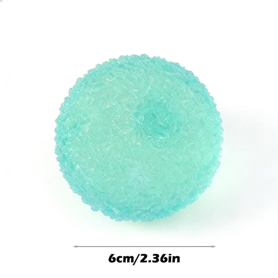 Textured Crystal Squeeze Stress Ball, Grain Surface Hand Squeeze Relief Ball for Office Desk, Party Favors & Birthday Gifts