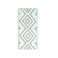 thumbnail image 1 of Textured Diamond Bath Rug Aqua, Colorado, 1 of 7
