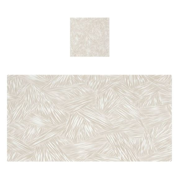 Textured Earthy Tones 2 Piece Cotton Bath and Face Towel Set Soft and Absorbent, for Beach Pool Bathroom