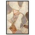 thumbnail image 1 of Textured Earthy Tones III Canvas Elegant Abstract Art by Art Remedy, Black Frame, 16 x 24, 1 of 7